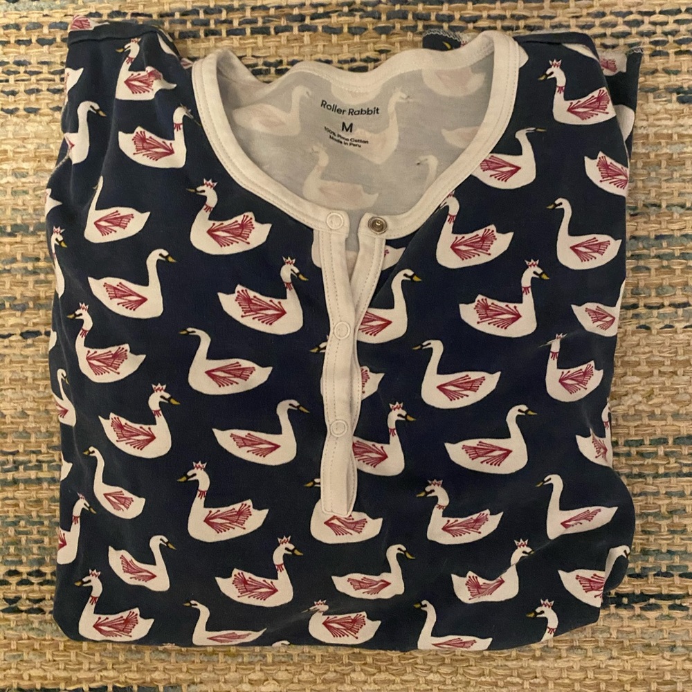 Roller Rabbit Pajama Set Size M
